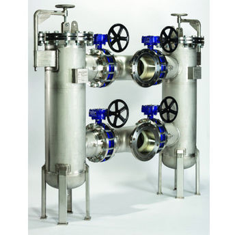 Filtro simplex - Allied Filter Systems Ltd - per liquidi / con cestello / a pressione