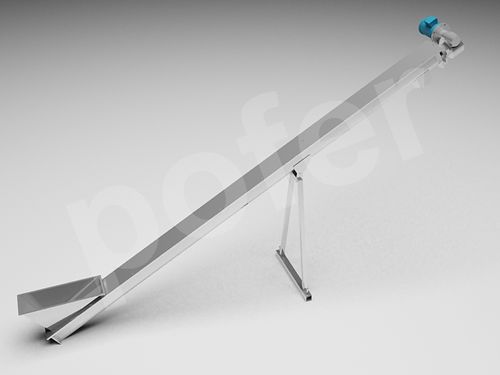 Trasportatore a coclea senza albero - POFER SRL - orizzontale / inclinato / per rifiuti