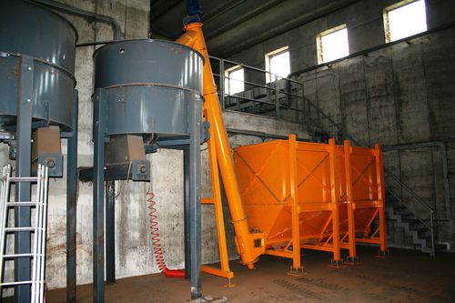 Trasportatore a coclea - POFER SRL - d'alimentazione / di trucioli / per legno