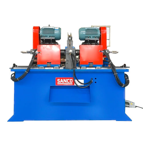 Smussatrice pneumatica - DJ-52/80/120 P-II - SANCO GROUP CO., LIMITED - per tubazioni / per aste / a 2 teste