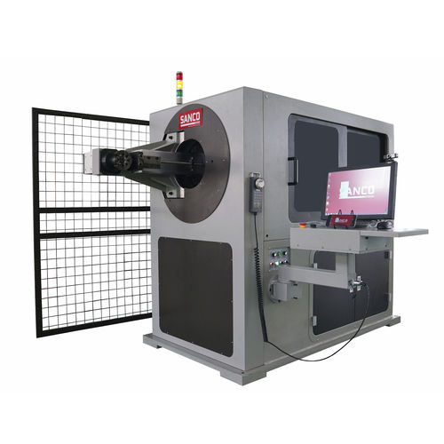 Curvatrice elettrica - WB-12CNC-5A-3D - SANCO GROUP CO., LIMITED - per cavi elettrici / 5 assi / 3D