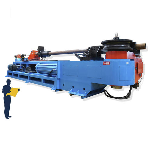 Curvatrice elettroidraulica - SB-219CNC-SR-H - SANCO GROUP CO., LIMITED - completamente elettrica / di tubi in acciaio / per tubi di scappamento