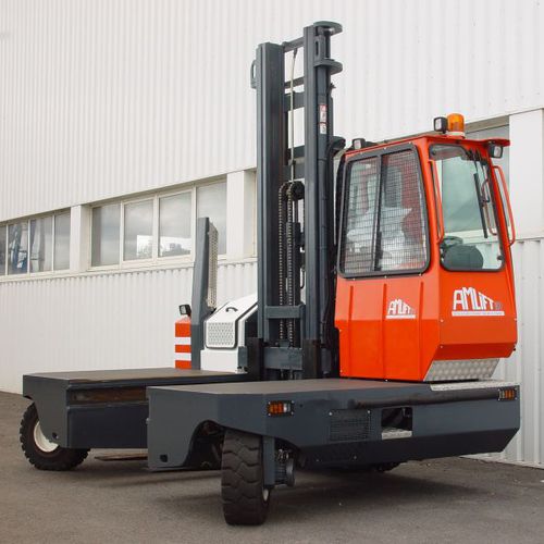 Carrello elevatore laterale a GPL - C4500-12 LATERAL - AMLIFT - diesel / per uso in esterni / con pneumatici superelastici