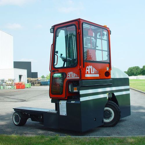 Carrello elevatore laterale elettrico - COMBI C3500EN-14 - AMLIFT - multidirezionale / con pneumatici superelastici