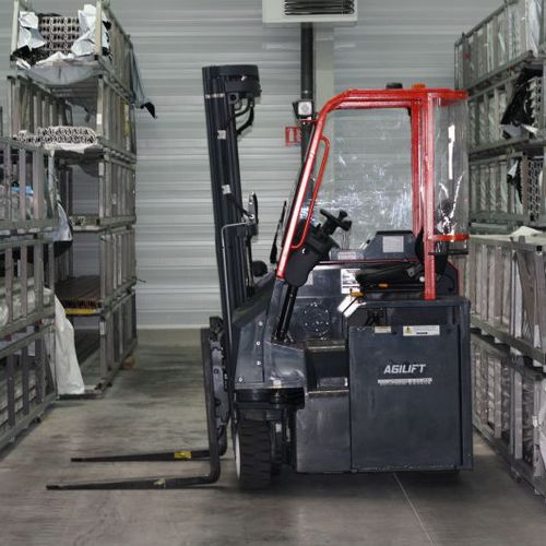 Carrello elevatore a GPL - AGILIFT 2500 Diesel - AMLIFT - diesel / con conducente seduto / compatto