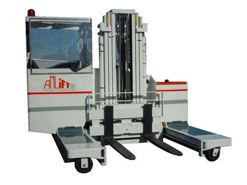 Accatastatore elettrico - MULTI Assis 20/12 - AMLIFT - con conducente seduto / per sollevamento / multidirezionale