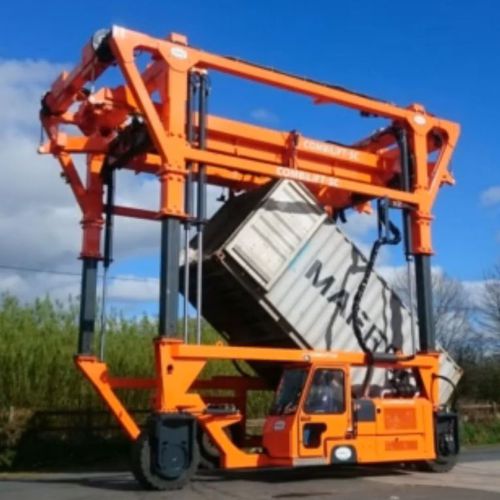 Gru a cavalletto mobile - AGILIFTER - AMLIFT - semovente / per container