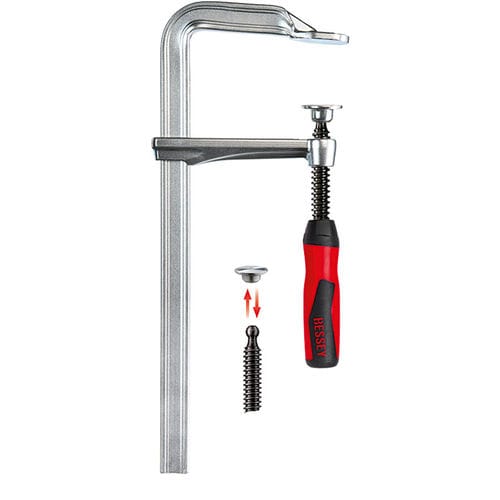 Morsetto a vite - GZ-2K series - BESSEY Tool GmbH & Co. KG - in acciaio