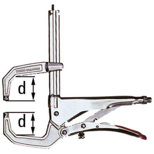 Pinza grip - GRZC - BESSEY Tool GmbH & Co. KG - tipo C