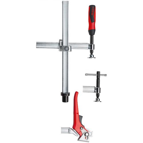 Morsetto a vite - TWV series - BESSEY Tool GmbH & Co. KG - a leva / per lavorazione di legno / variabile