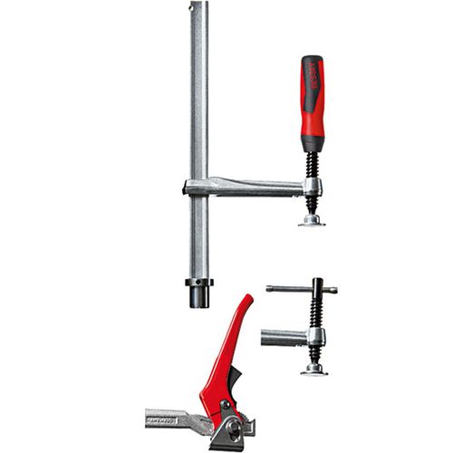 Morsetto a vite - TW series - BESSEY Tool GmbH & Co. KG - a leva / per lavorazione di legno / da tavolo