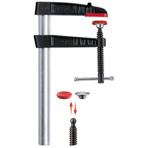 Morsetto a vite - TG-K series - BESSEY Tool GmbH & Co. KG - in ghisa malleabile