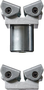 Elemento di serraggio manuale - TWVAD - BESSEY Tool GmbH & Co. KG - per tubi / per saldatura / regolabile