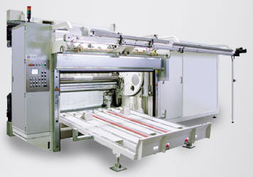 Avvolgitrice automatica - KFW - Bäumer GmbH converting machines - per film adesivi