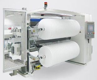 Taglierina ribobinatrice automatica - RS-80-D - Bäumer GmbH converting machines - compatta / a doppio tamburo / ad uso polivalente