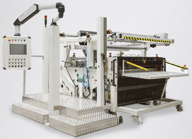 Taglierina ribobinatrice modulare - RS-A-M - Bäumer GmbH converting machines - compatta / ad uso polivalente / per carta