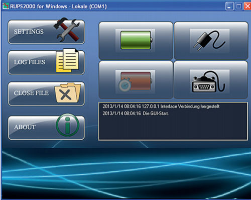 Software di supervisione - RUPS 2000  - Shenzhen KSTAR Science and Technology Development Co. Ltd - di interfaccia / server / di rete