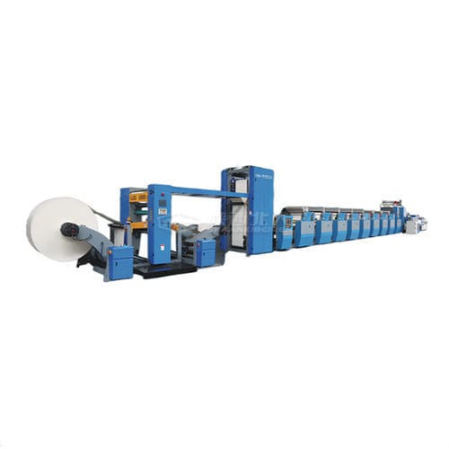 Pressa per stampa per film in plastica - Shaanxi Beiren Printing Machinery Co.,Ltd - per etichette / per cartone / per imballaggi
