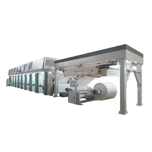 Macchina da stampa flessografica in linea - Shaanxi Beiren Printing Machinery Co.,Ltd - a 8 colori / per film in plastica / per carta