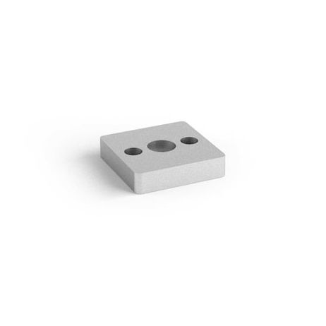 Piastra di staffaggio in alluminio - 304545 - Alutec Group srl - rettangolare