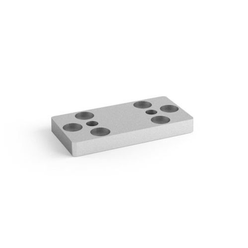 Piastra di staffaggio in alluminio - 304590 - Alutec Group srl - rettangolare
