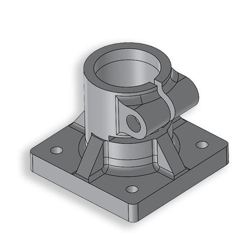Collare di fissaggio per tubo a vite - 725093 - Alutec Group srl