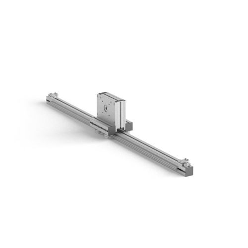 Guida lineare a pattino - M08216 - Alutec Group srl - con trasmissione a cinghia