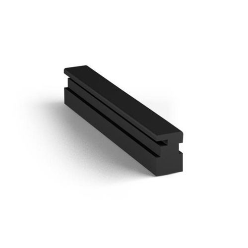 Profilo in gomma nero - 904512 - Alutec Group srl - rettangolare / ad uso industriale / funzionale