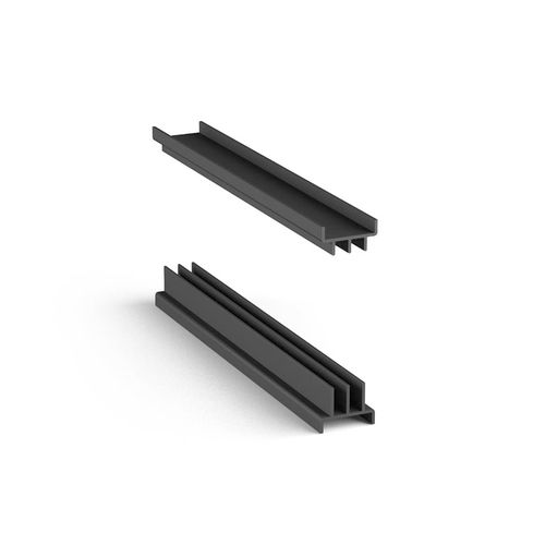 Profilato per ricopertura in plastica - S72561 - Alutec Group srl - a U