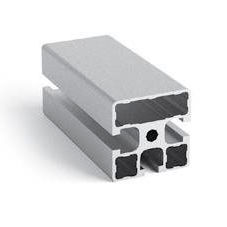 Profilo in alluminio anodizzato - 124547 - Alutec Group srl - in lega / con scanalature / quadrato