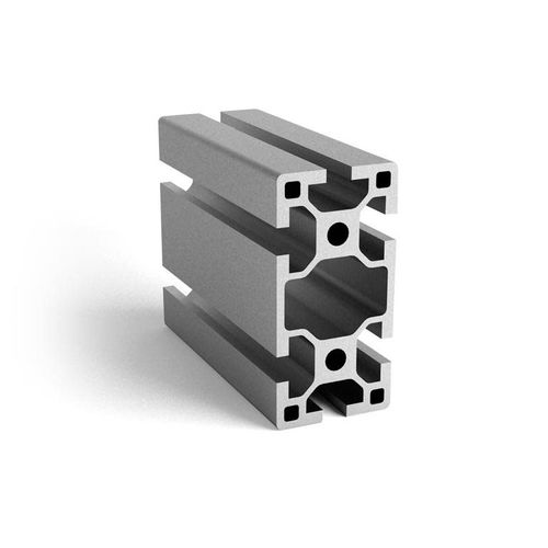 Profilo in alluminio - 104080 - Alutec Group srl - in alluminio anodizzato / rettangolare / ad uso industriale