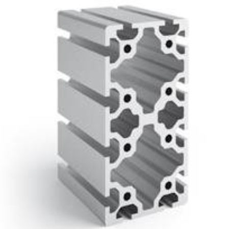 Profilo in alluminio - 108016 - Alutec Group srl - in alluminio anodizzato / rettangolare / ad uso industriale
