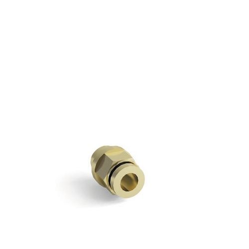 Connettore per tubi rotondo - 700018 - Alutec Group srl - in ottone