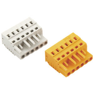 Morsetto componibile con clip - WJ0401/0501-01XX - Cixi Wanjie Electronic Co., Ltd. - a molla / standard / IEC