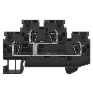 Morsetto componibile su guida DIN - GUS2.5-202-PV - Cixi Wanjie Electronic Co., Ltd. - con connessione a molla / IEC