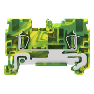 Morsetto componibile su guida DIN - GUS1.5-102-PE - Cixi Wanjie Electronic Co., Ltd. - con connessione a molla / di messa a terra / IEC