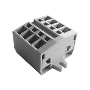 Morsetto componibile su guida DIN - GWSN2.5 - Cixi Wanjie Electronic Co., Ltd. - con connessione a molla / IEC