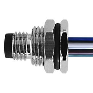 Connettore circolare - M08 series - Cixi Wanjie Electronic Co., Ltd. - di dati / maschio / a vite