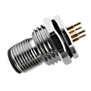 Connettore circolare - M12 series - Cixi Wanjie Electronic Co., Ltd. - di dati / di alimentazione elettrica / PCB