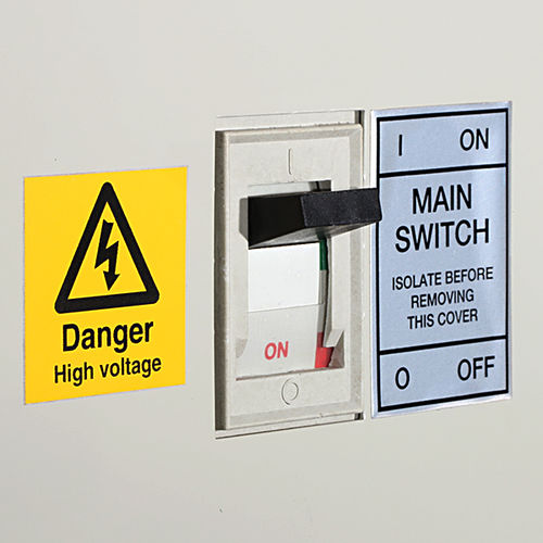 Etichetta di identificazione - Hazard and Safety Instruction Labels - CILS International - a trasferimento termico / impermeabile / in poliestere