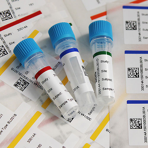 Etichetta a trasferimento termico - Solvent Resistant Labels - CILS International - con motivo stampato / impermeabile / codice a barre