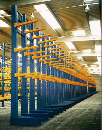 Scaffalatura cantilever - ARMAURIC-LUX-SA - per multistoccaggio / a doppia faccia / modulare