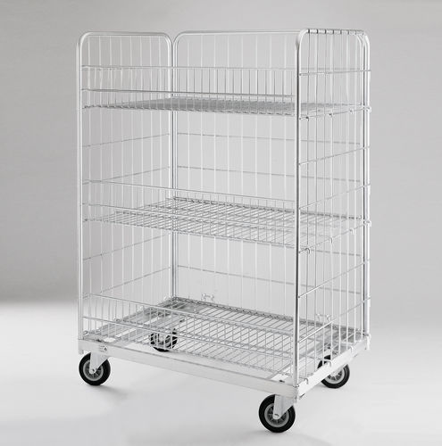 Carrello da trasporto - Creaciones Marsanz S.A - in metallo / a ripiani / con piattaforma a griglia