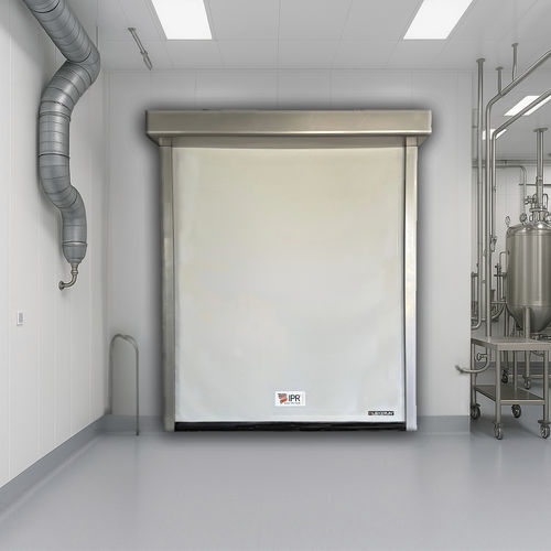 Porta ad avvolgimento - FlexiRun® Airtight - IPR ITALIA SRL - in acciaio inossidabile / in PVC / per interno