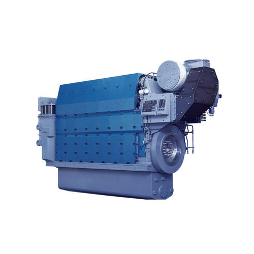 Motore diesel - Weichai-MAN series - Weichai Holding Group Co.,Ltd. - a 4 cilindri / ad iniezione diretta / marino
