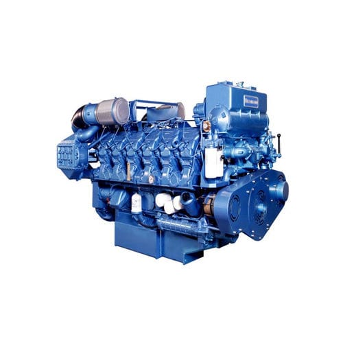 Motore diesel - M26 series - Weichai Holding Group Co.,Ltd. - a 12 cilindri / in linea / marino