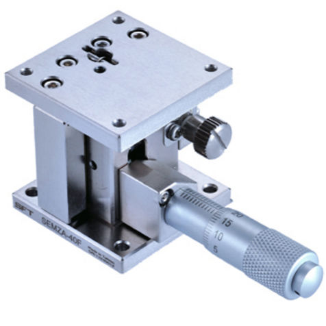 Piastra di posizionamento Z - SEMZA40-F - SF Technology Co. Ltd. - manuale / monoassiale / a micrometri
