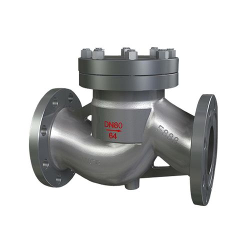 Valvola di ritegno a fungo - Henan Quanshun Flow Control Science and Technology Co.,Ltd - con flangia / di disintasamento / PTFE