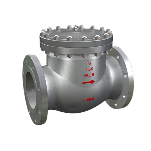 Valvola di ritegno a battente - Henan Quanshun Flow Control Science and Technology Co.,Ltd - per l'industria chimica / per applicazioni petrolifere / di disintasamento