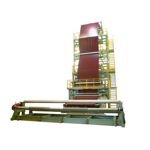 Linea di coestrusione 3 strati - AGRICULTURE AND GEOMEMBRANE - HAN KING PLASTIC MACHINERY CO.LTD - film soffiato / per PE / per fogli agricoli